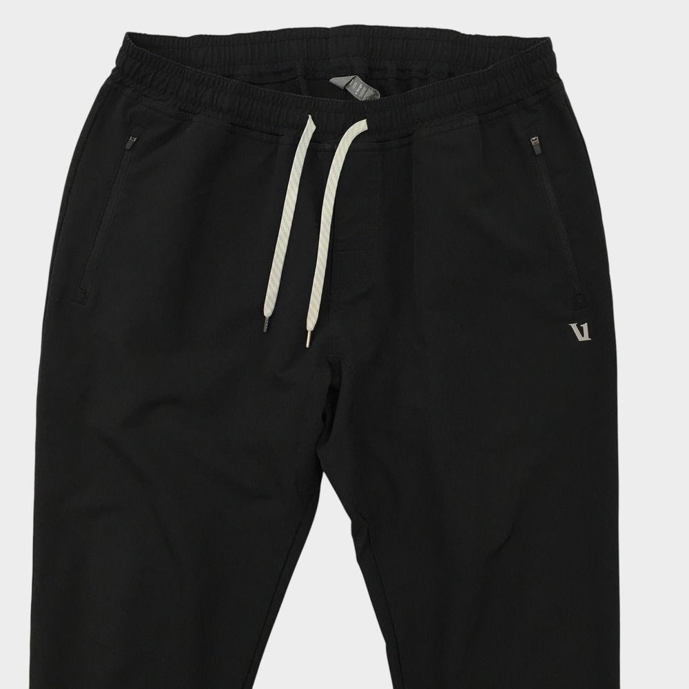 Vuori Mens Performance Transit Jogger Black Athletic Sweatpants XL